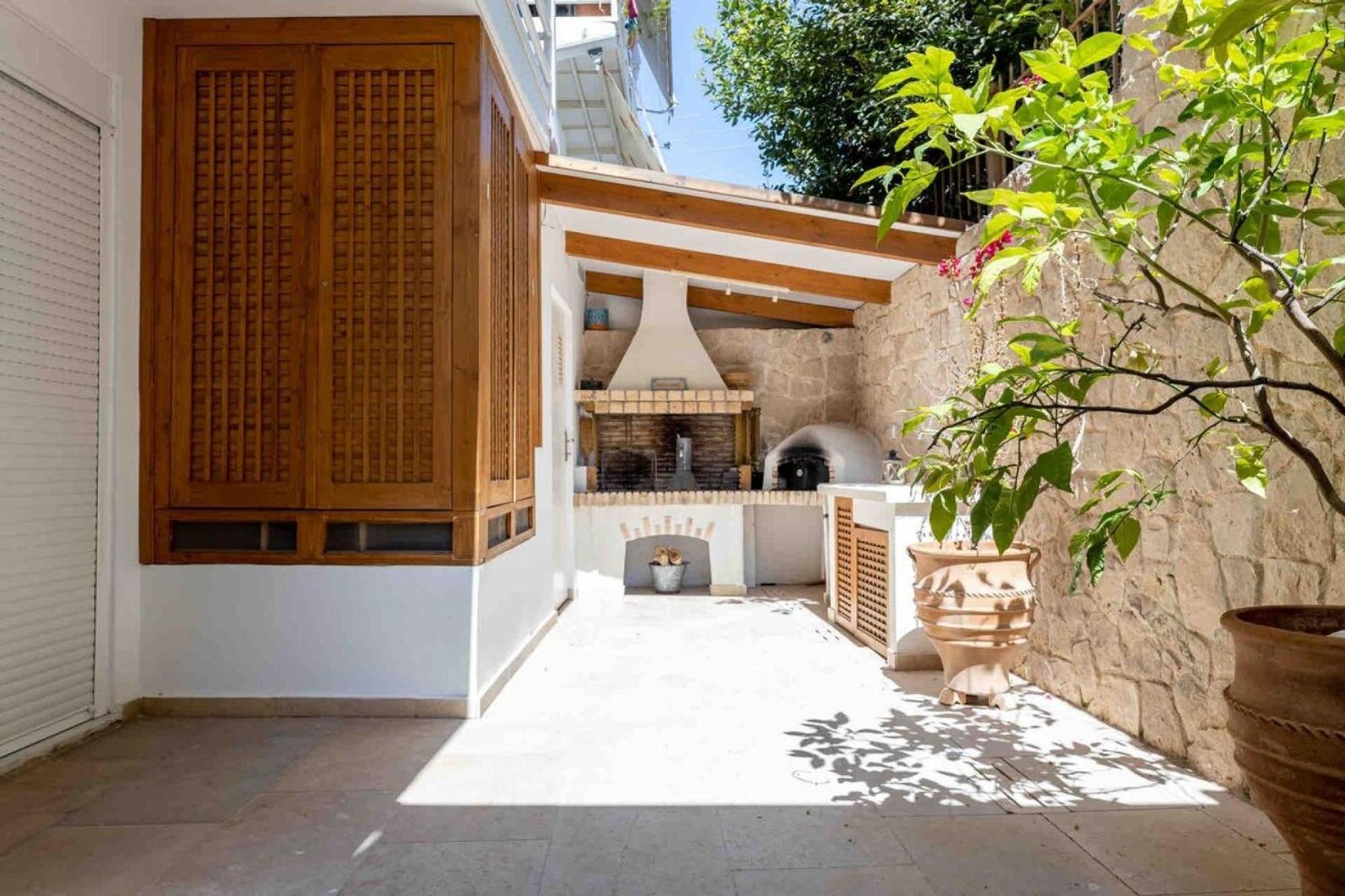 Apartamento The Garden House At Alimos Atenas Exterior foto
